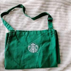 Starbucks green apron